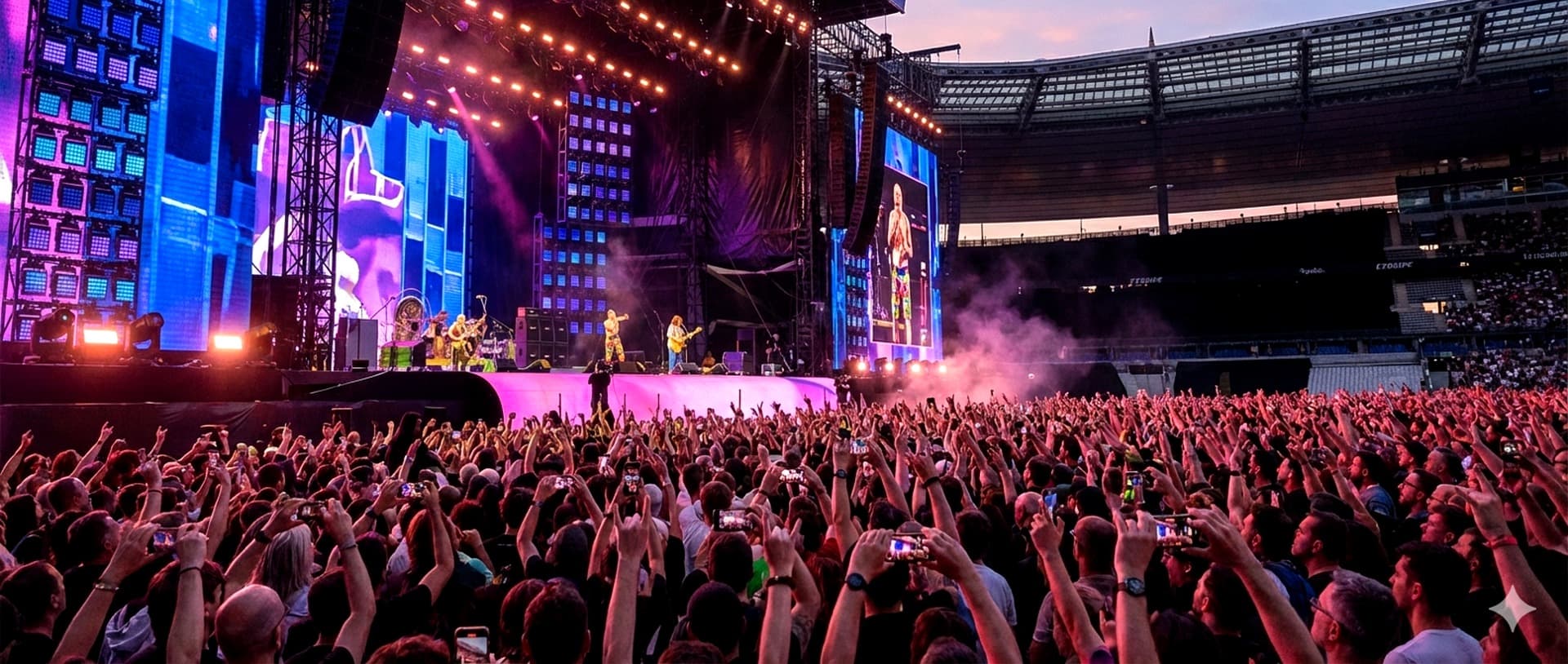 Live concert atmosphere